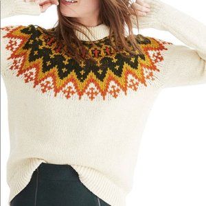 Madewell Fair Isle Pullover Sweater